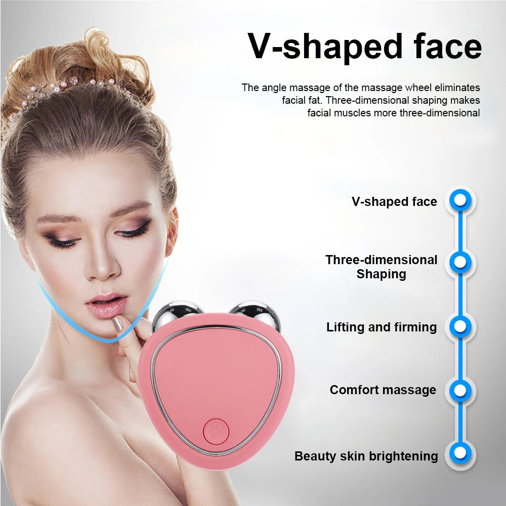 Appareil de Lifting Facial EMS – Massage Microcourant pour Raffermir et Rajeunir la Peau
